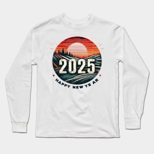 Happy New Year 2025 Long Sleeve T-Shirt